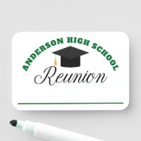 Green High School Wiedersehen Personalisiert Name 