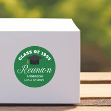 Green High School Wiedersehen Personalisiert Party