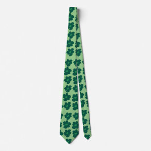 Green Hippie Blume  Krawatte