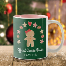 Green Holiday Gingerbrot Offiziell Cookie Taster