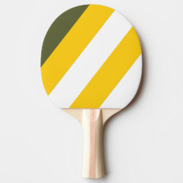 Green Honey Nostalgic Bold Stripes Tischtennis Schläger