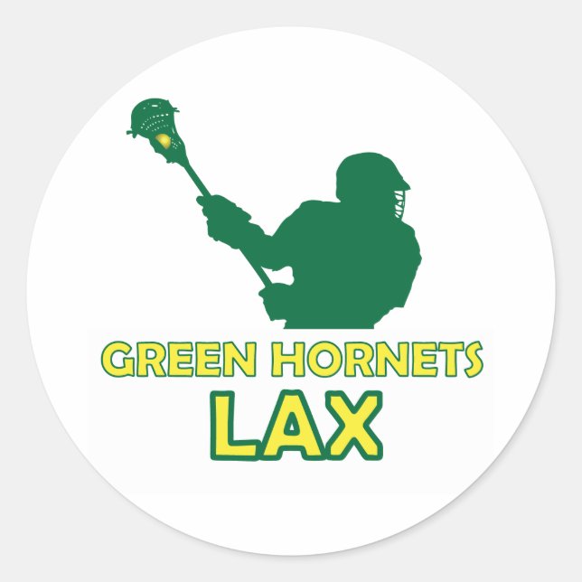 Green Hornets Shot 2 Runder Aufkleber (Vorderseite)