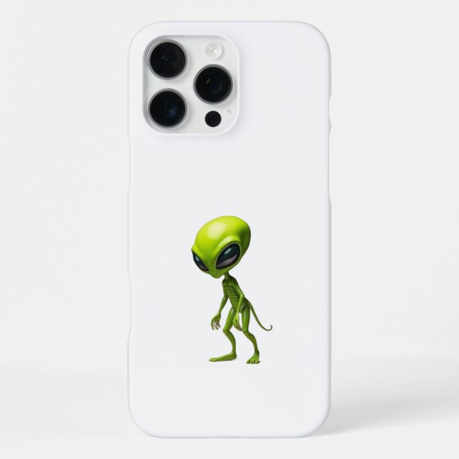 Green humanoid iPhone 16 pro max hülle (Rückseite)