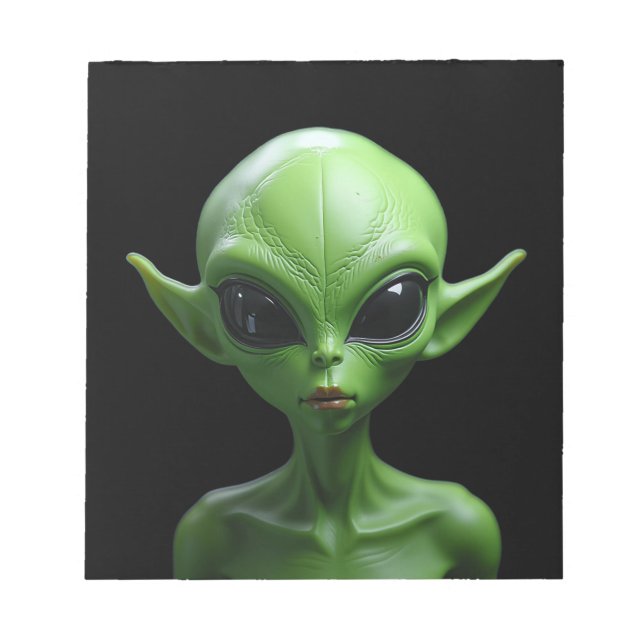 Green humanoid notizblock (Vorderseite)