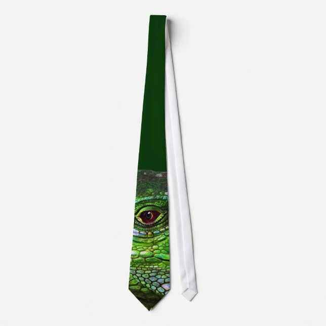 Green Iguana Collection Krawatte (Vorderseite)