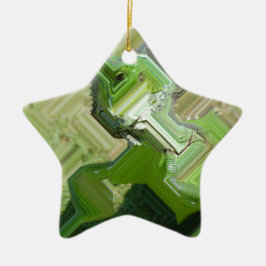 Green Iguana Keramikornament