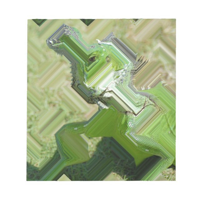 Green Iguana Notizblock (Vorderseite)