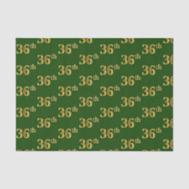 Green, Imitate Gold 36. (36.) Veranstaltung Seidenpapier