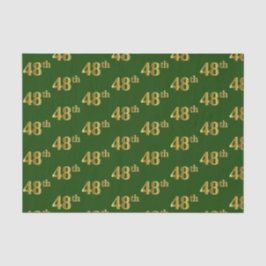 Green, Imitate Gold 48. (Achtundvierzigste) Verans Seidenpapier