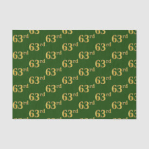 Green, Imitate Gold 63. (63.) Veranstaltung Seidenpapier