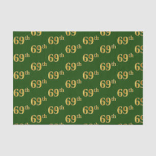 Green, Imitate Gold 69. (neunundsechzigste) Verans Seidenpapier