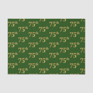 Green, Imitate Gold 75. (75.-5.) Veranstaltung Seidenpapier