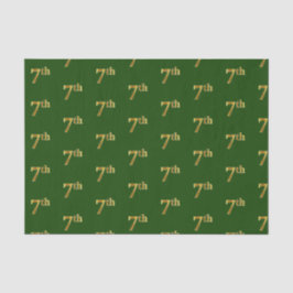Green, Imitate Gold 7. (7.) Event Tissue Paper Seidenpapier