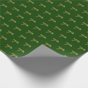Green, Imitate Gold 7. (Siebte) Veranstaltung Geschenkpapier