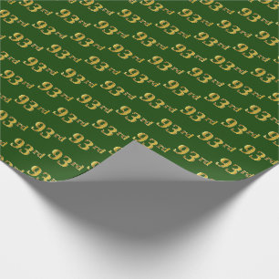 Green, Imitate Gold 93. (30.) Veranstaltung Geschenkpapier