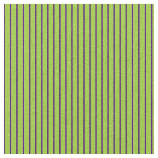 Green & Indigo Lined/Striping Muster Stoff (Nahaufnahme)