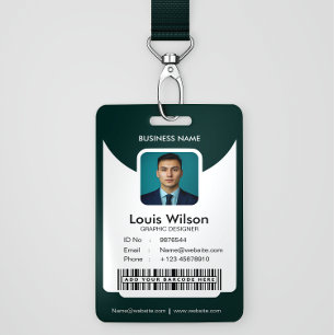 Green   Individuell anpassbare Mitarbeiter-ID-Unte Ausweis