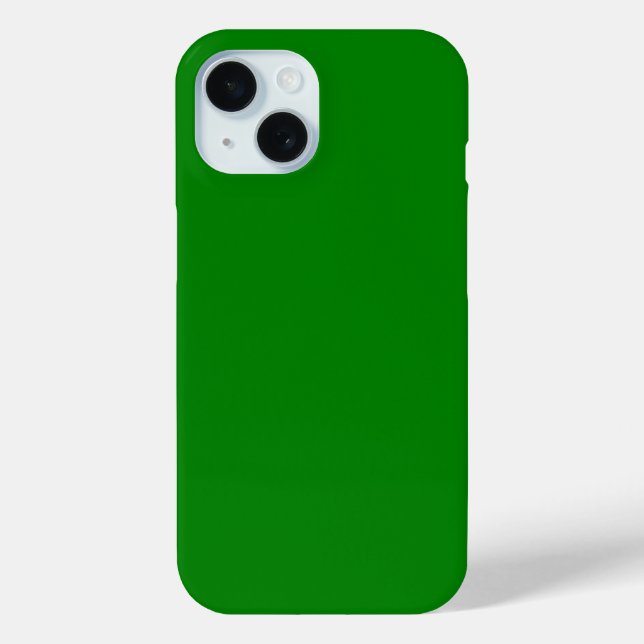 Green iPhone 15 Case (Rückseite)