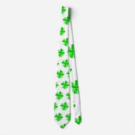 Green Irish Kleeblatt Young Clover St Patrick's Da Krawatte