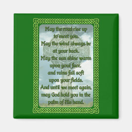 Green Irish Sessing Magnet