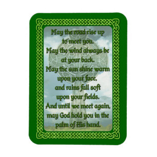 Green Irish Sessing Magnet