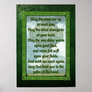 Green Irish Sessing Poster