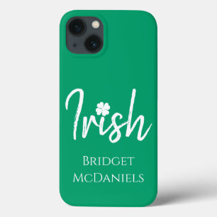 Green Irish Vierblättriges Kleeblatt St Patricks D Case-Mate iPhone Hülle