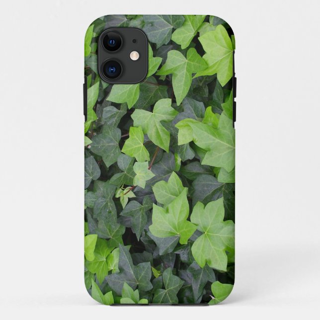 Green Ivy Botanical Print Case-Mate iPhone Hülle (Rückseite)
