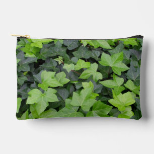 Green Ivy Botanical Print Zubehörtasche