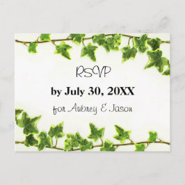 Green Ivy - UAWG Post Card Einladungspostkarte