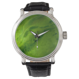 Green Jade Watch Armbanduhr