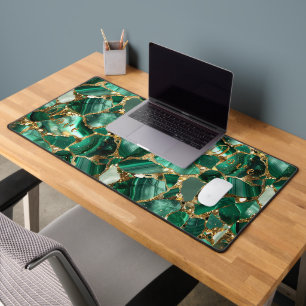 Green Jasper Desk Mat Schreibtischunterlage