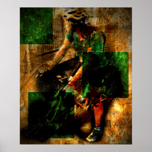 Green Jersey II Poster