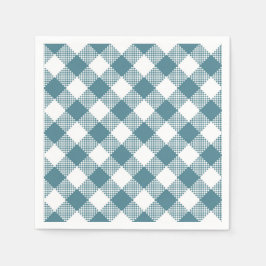 Green Kariert Fall Pattern Serviette