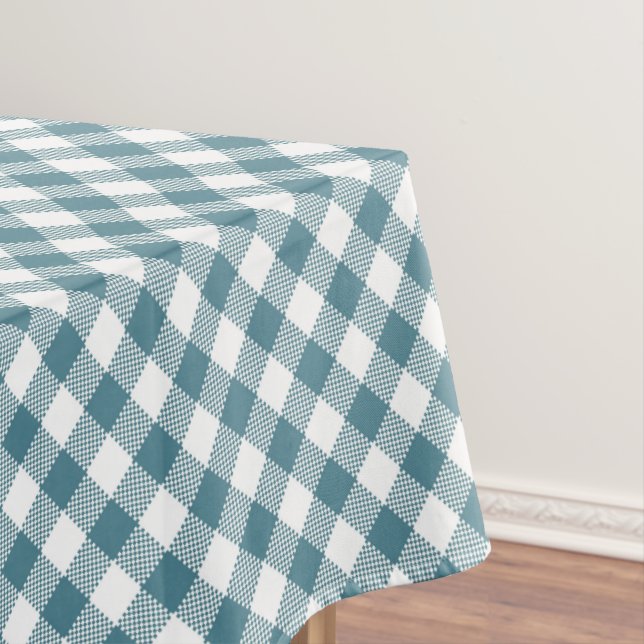Green Kariert Fall Pattern Tischdecke (Beispiel)