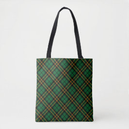 Green Kariert Pattern Fashion Tote Bag Tasche