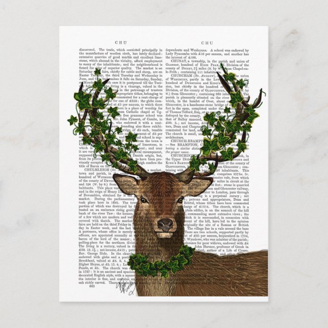 Green King Postkarte (Vorderseite)