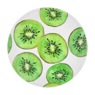 Green Kiwi Fruchtwasser-Set Schneidebrett
