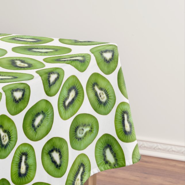 Green Kiwi Muster Tischdecke (Beispiel)