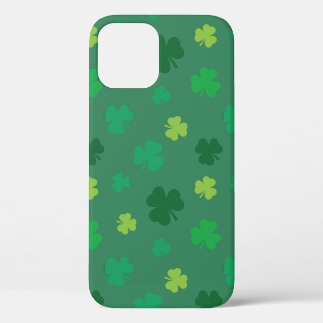 Green Kleeblatt Pattern St Patricks Day Case-Mate iPhone Hülle (Rückseite)