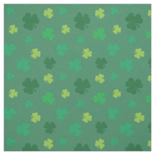 Green Kleeblatt Pattern St Patricks Day Stoff