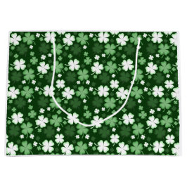 Green Kleeblatt, St. Patrick's Day Große Geschenktüte