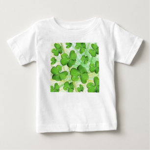 Green Kleeblatt St Patrick's Day Säugling T - Shir Baby T-shirt