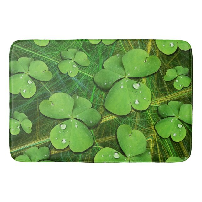Green Kleeblatt St Patrick's iPhone 5 Case-Mate Badematte (Vorderseite)