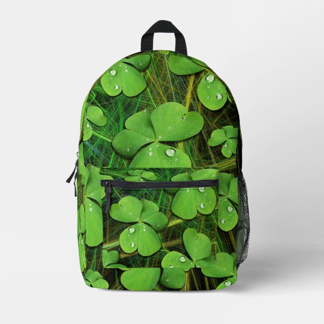 Green Kleeblatt St Patrick's iPhone 5 Case-Mate Bedruckter Rucksack (Vorderseite)