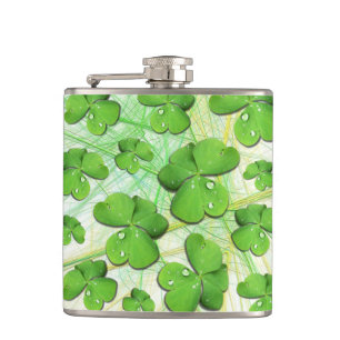 Green Kleeblatt St Patrick's iPhone 5 Case-Mate Flachmann