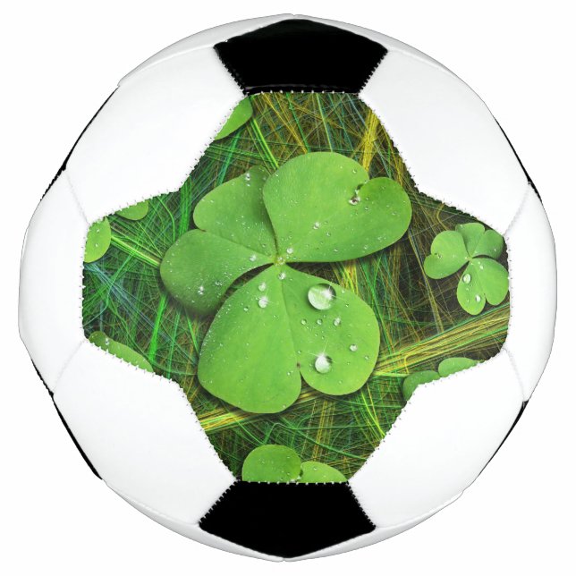 Green Kleeblatt St Patrick's iPhone 5 Case-Mate Fußball (Vorderseite)