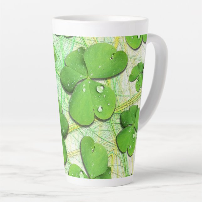 Green Kleeblatt St Patrick's iPhone 5 Case-Mate Milchtasse (Rechte Ecke)