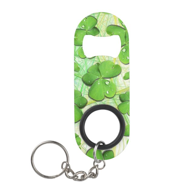 Green Kleeblatt St Patrick's iPhone 5 Case-Mate Mini Flaschenöffner (Vorderseite)