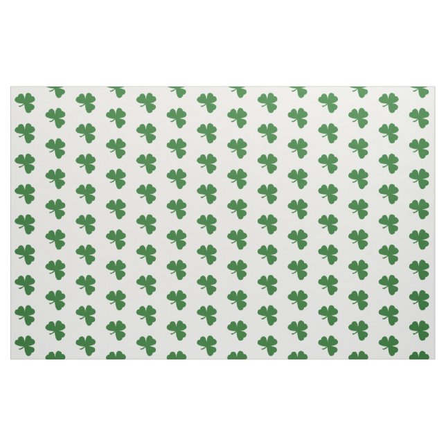 Green Kleeblatts Pattern St. Patrick's Day Stoff (Fat Quarter (45,7 x 55,9 cm))